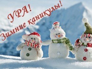 Мероприятия на зимних каникулах.